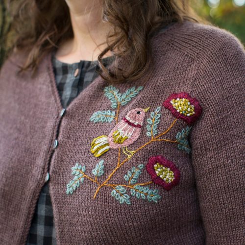 EmbroideryOnKnits Birdie