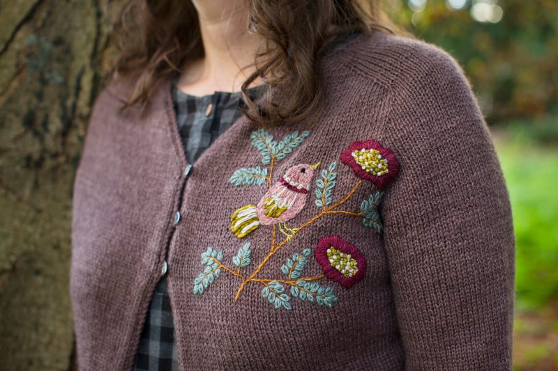 EmbroideryOnKnits Birdie