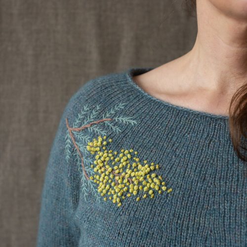 EmbroideryOnKnits Mimosa